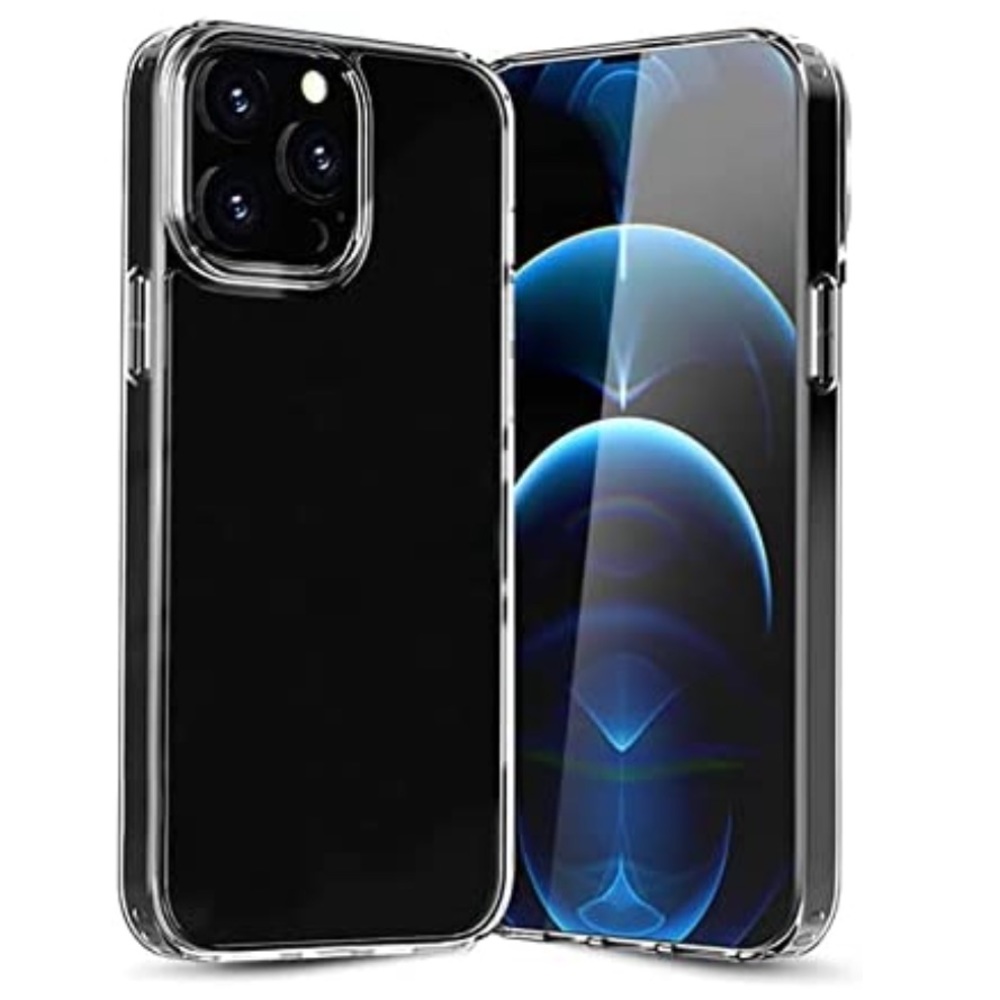 Crystal Clear Case for iPhone 13 Pro Max 6.7", [Shock-Absorbing]